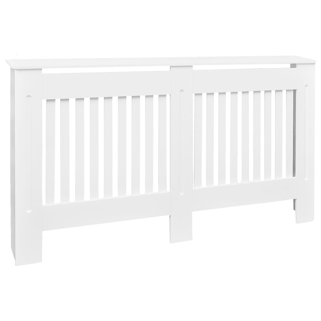 Armadietto Copritermosifone in MDF Bianco 152 cm 242190