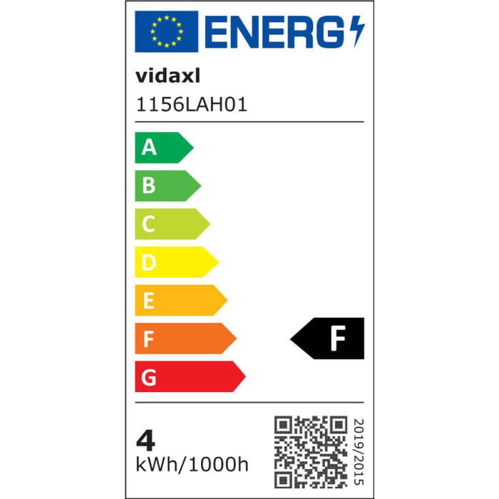 Faretto Industriale Nero con 2 Lampadine a Incandescenza a LED cod mxl 77699