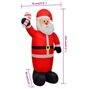 Babbo Natale Gonfiabile 120 cm