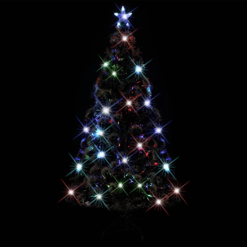 Albero di Natale Artificiale Supporto/LED 150 cm Fibra Ottica 242426