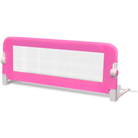 Barriera di Sicurezza per Letto Bambino 102 x 42 cm Rosa