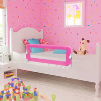 Barriera di Sicurezza per Letto Bambino 102 x 42 cm Rosa