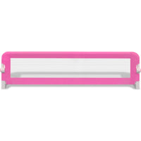 Barriera di Sicurezza per Letto Bambino 150 x 42 cm Rosa