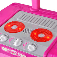 Cucina Giocattolo per Bambini con Effetti Luce/Suoni Rosa