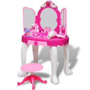 Gioco per Bambini Tavolo Cosmetica 3 Specchi con Luci/Suonicod mxl 120938