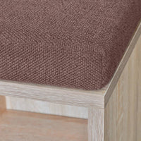 Panchina con Scarpiera con 10 Scomparti Colore Rovere 242555