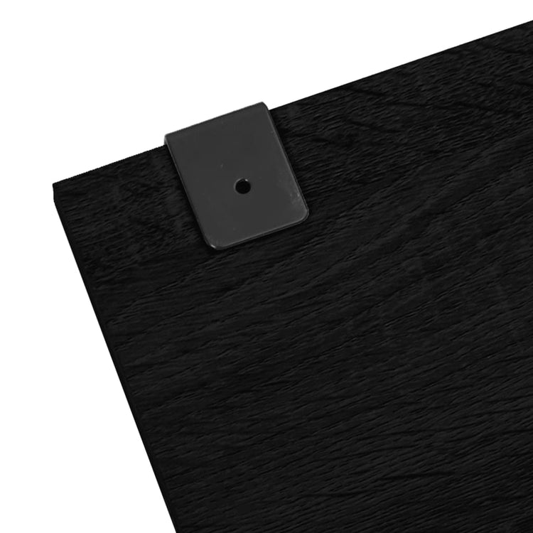 Set Mobili da Bagno 6 pz Nero in Legno Multistrato 242565