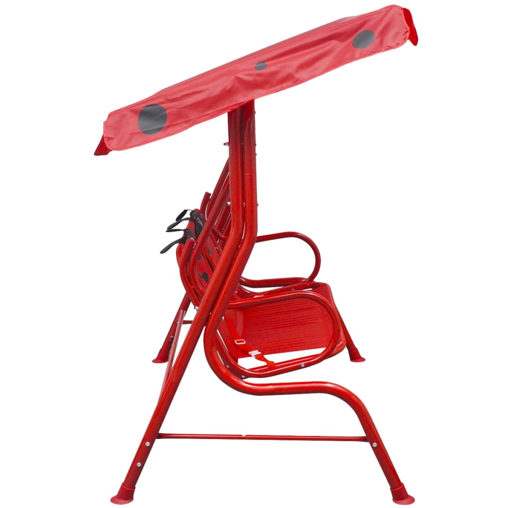 Altalena per bambini rossa cod mxl 48621