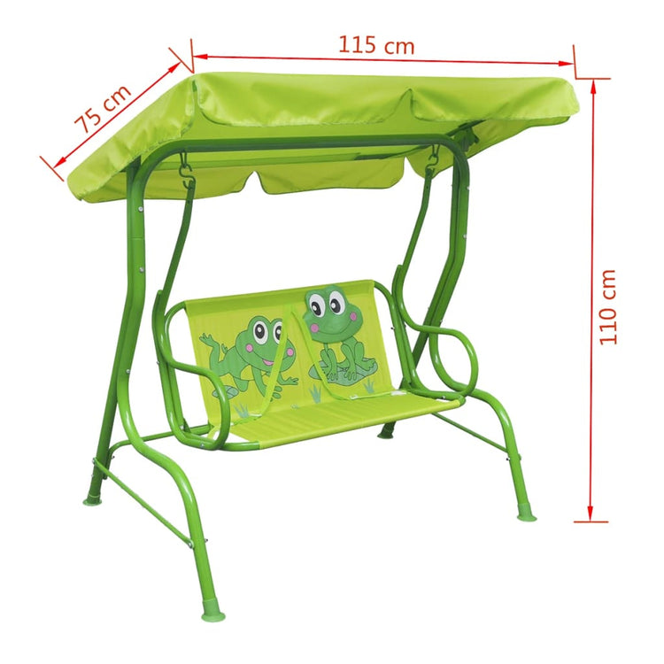 Altalena per Bambini Verde cod mxl 51452