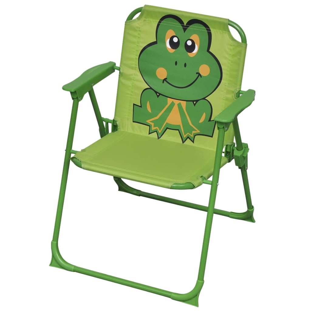 Set da Bistrot da Giardino per Bambini con Ombrellone Verde cod mxl 39990