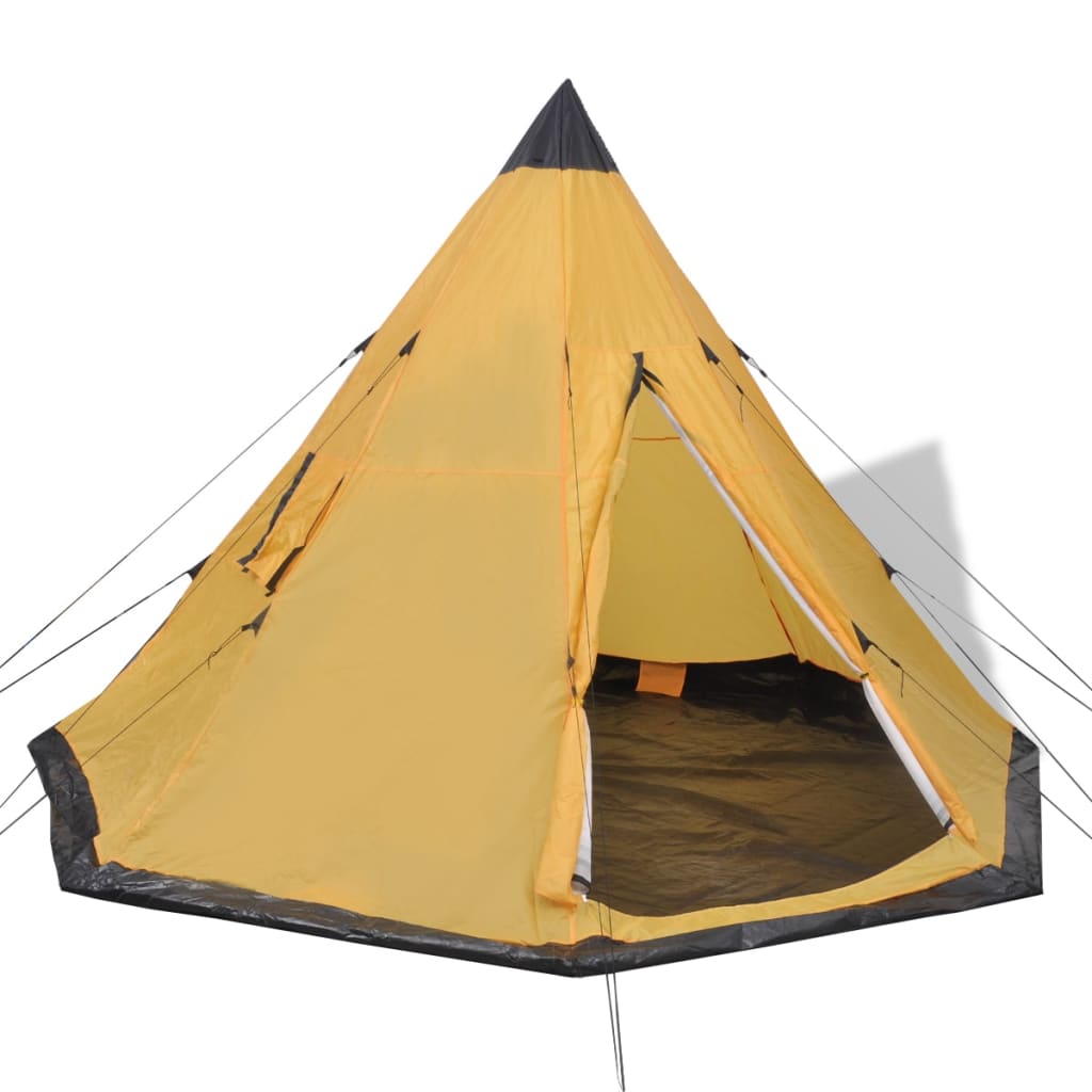 Tenda per 4 Persone Gialla 91008