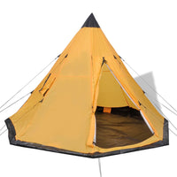 Tenda per 4 Persone Gialla 91008