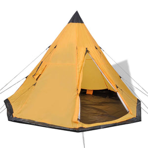 Tenda per 4 Persone Gialla 91008