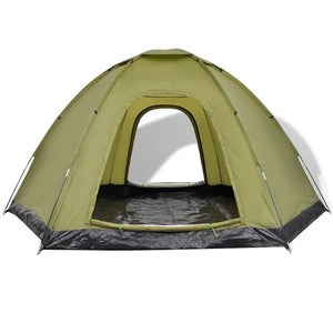 Tenda per 6 Persone Verde