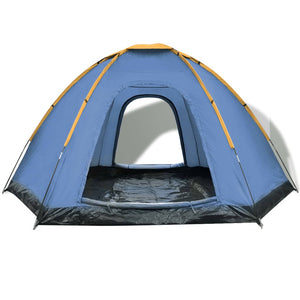 Tenda per 6 Persone Blu e Giallo cod mxl 59013