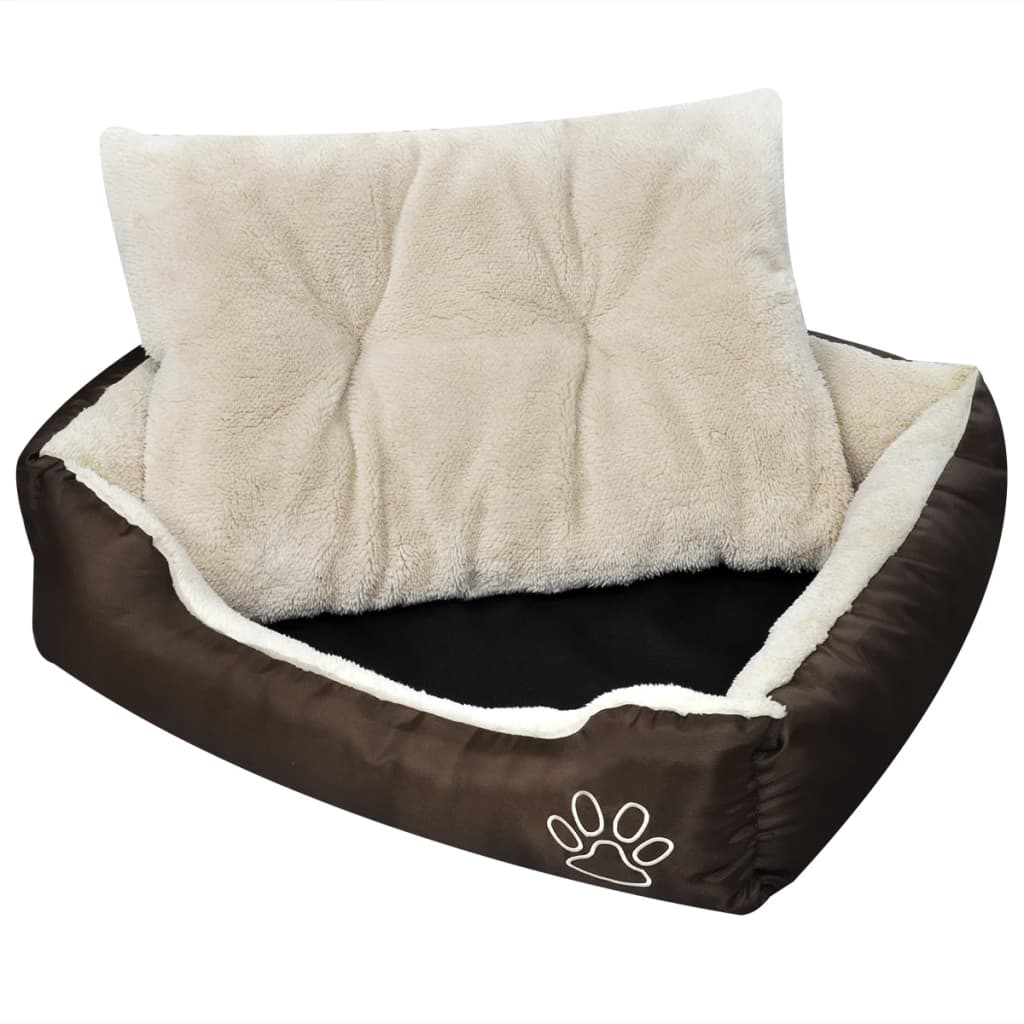 Lettino per Cani Marrone e Beige XXL cod mxl 44774