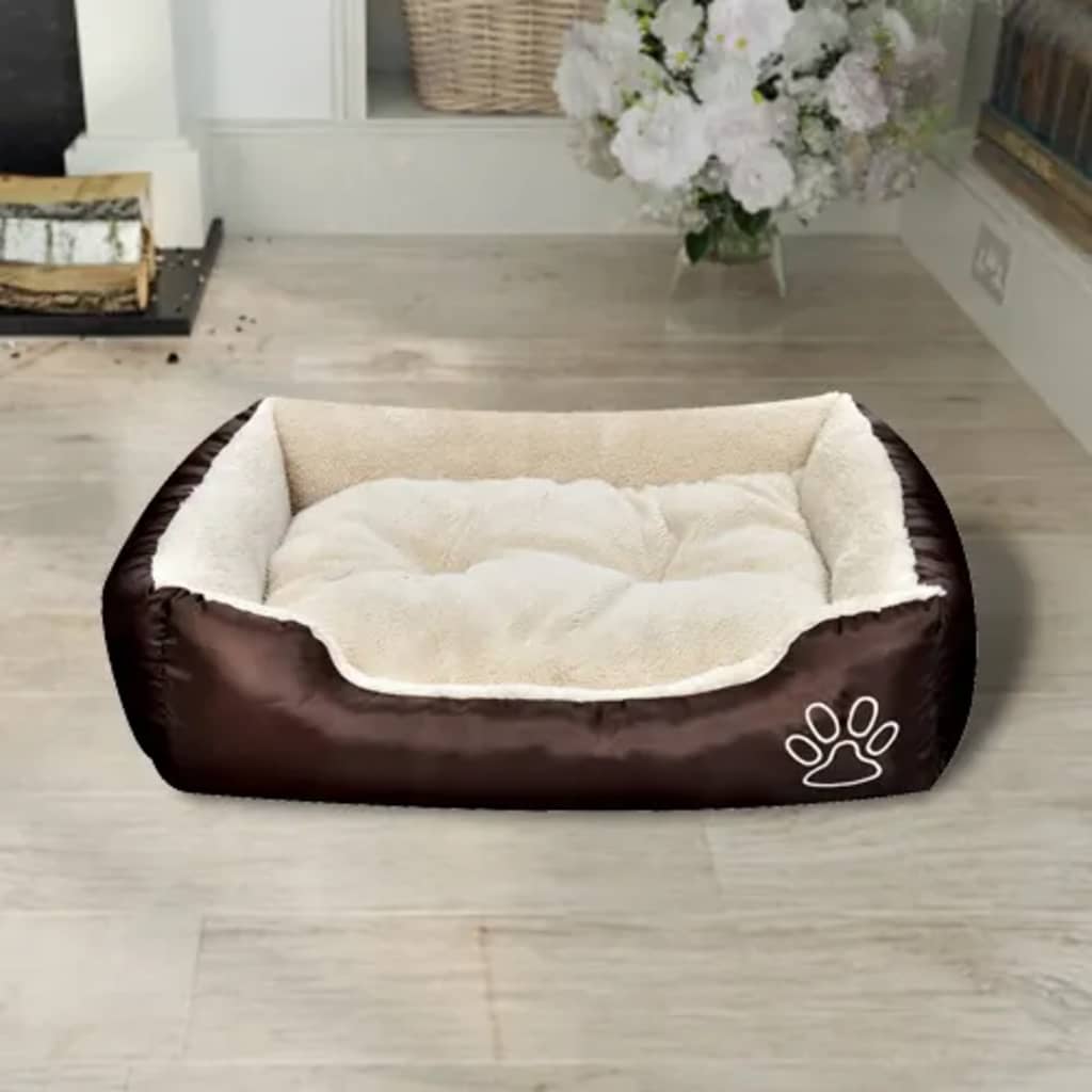 Lettino per Cani Marrone e Beige XXL cod mxl 44774