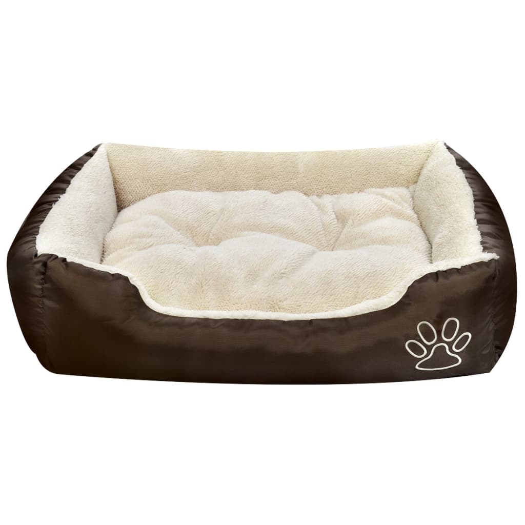 Lettino per Cani Marrone e Beige XXL cod mxl 44774