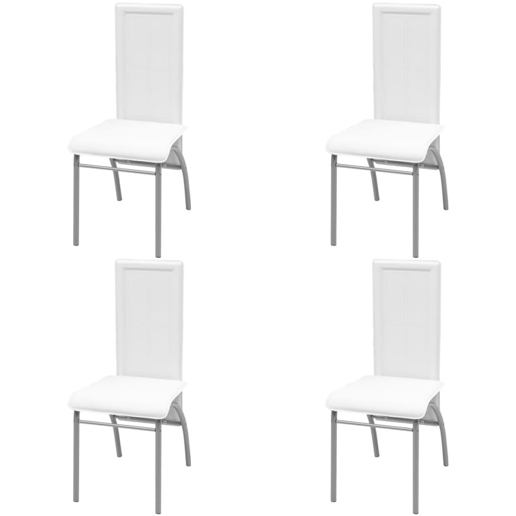 Set Sala Da Pranzo 5 Pezzi Bianco cod mxl 31328