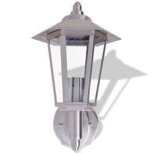 Lampada da parete per esterno in acciaio inox cod mxl 63868