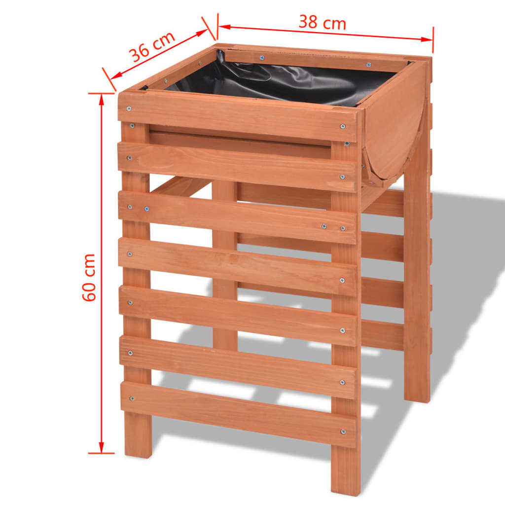 Fioriera 38x36x60 cm Legno