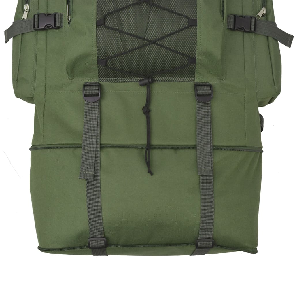 Zaino Stile Militare XXL 100 L Verde