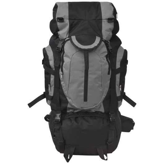 Zaino da Escursioni XXL 75 L Nero e Grigio 91106