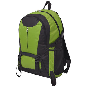 Zaino da Trekking 40L Nero e Verde cod mxl 68666