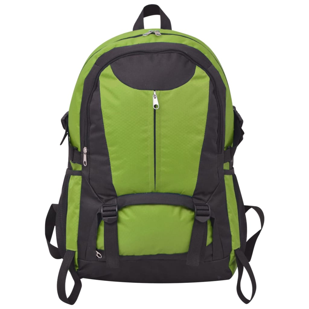 Zaino da Trekking 40L Nero e Verde cod mxl 68666