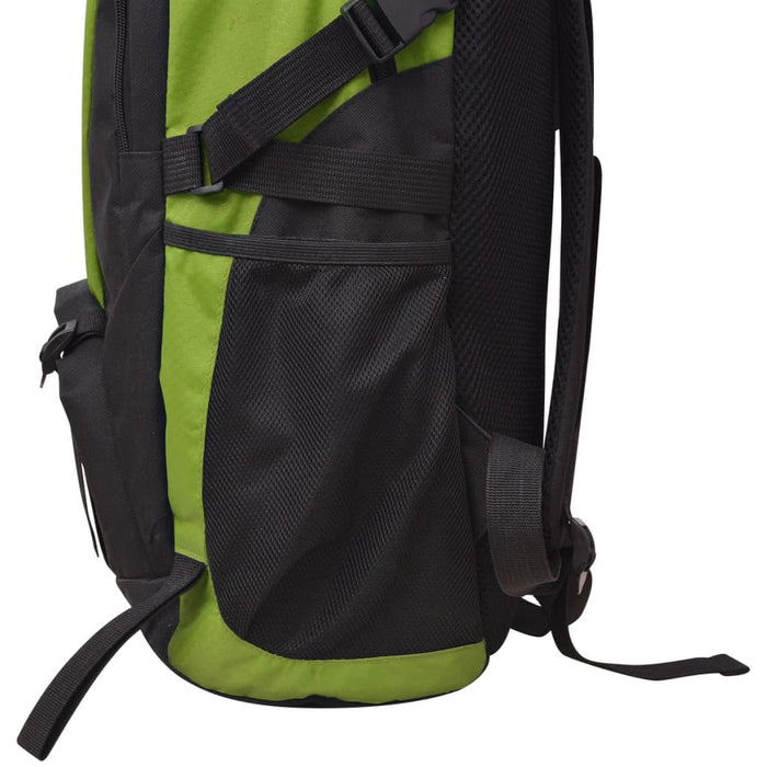 Zaino da Trekking 40L Nero e Verde cod mxl 68666