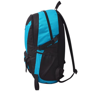 Zaino da Trekking 40L Nero e Blu cod mxl 64787