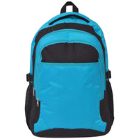 Zaino da Scuola 40 L Nero e Blu