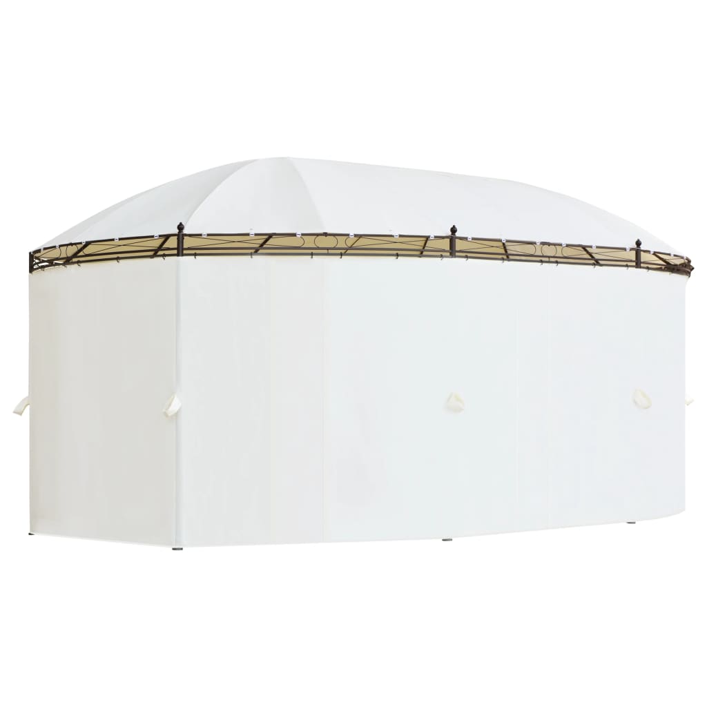 Gazebo Bianco Crema 530x350x265 cm 42138