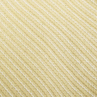 Parasole a Vela HDPE Rettangolare 4x6 m Beige 42284