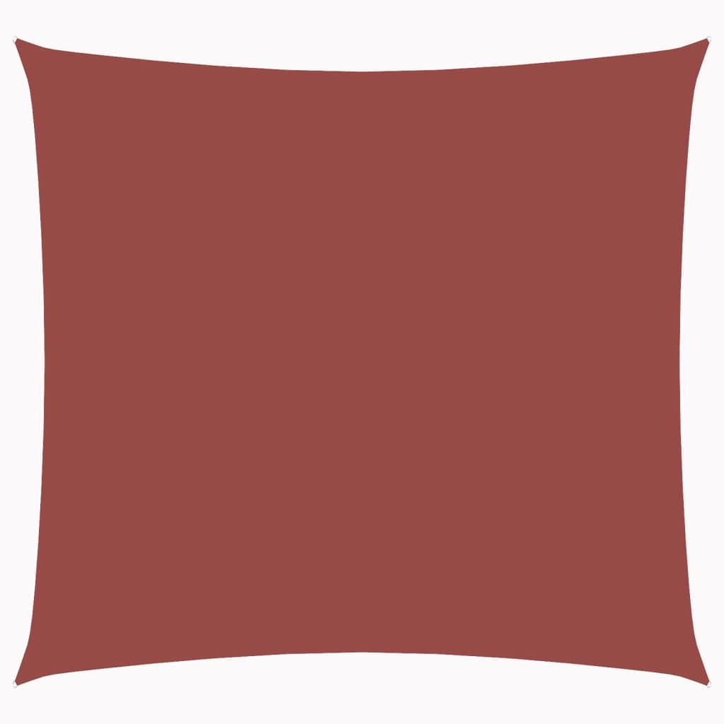 42307  Sunshade Sail Oxford Fabric Square 3,6x3,6 m Terracotta 42307