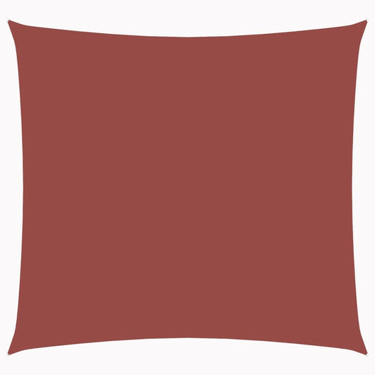 42307  Sunshade Sail Oxford Fabric Square 3,6x3,6 m Terracotta 42307