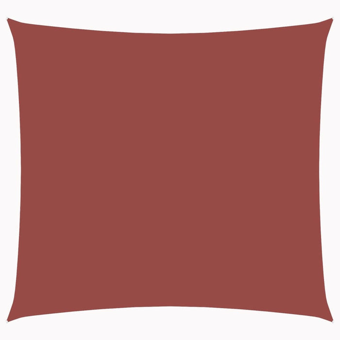 42307  Sunshade Sail Oxford Fabric Square 3,6x3,6 m Terracotta 42307