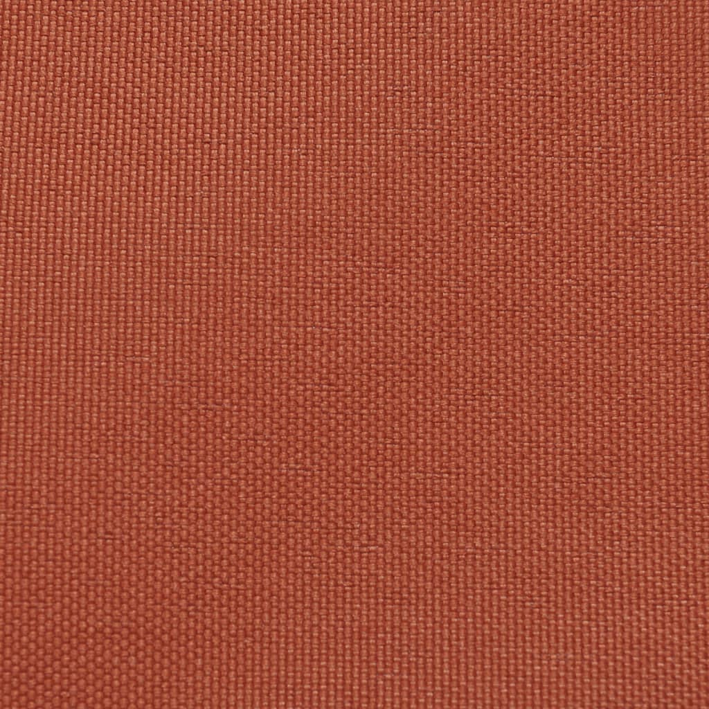 42307  Sunshade Sail Oxford Fabric Square 3,6x3,6 m Terracotta 42307