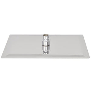 Testa Doccia a Pioggia in Acciaio Inox 20x30 cm Rettangolarecod mxl 78396