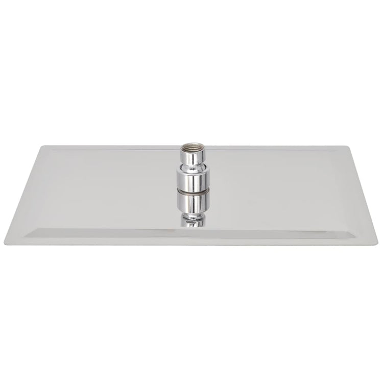 Testa Doccia a Pioggia in Acciaio Inox 20x30 cm Rettangolarecod mxl 78396