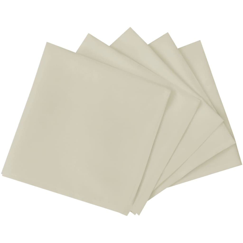 Tovaglioli per Banchetti 10 Pz 50x50 Crema 131438