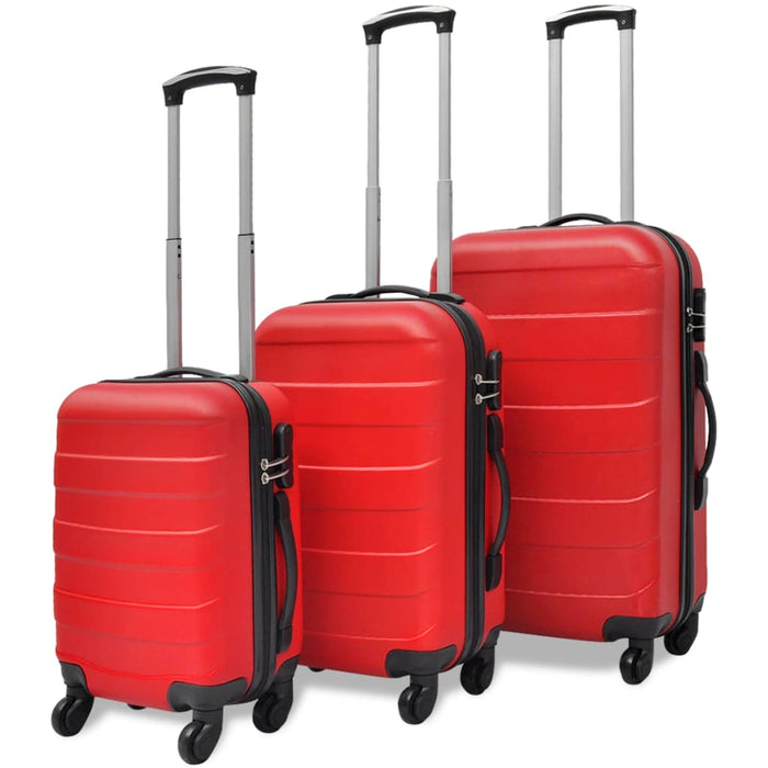 Set Trolley 3 pz Rosso cod mxl 40082