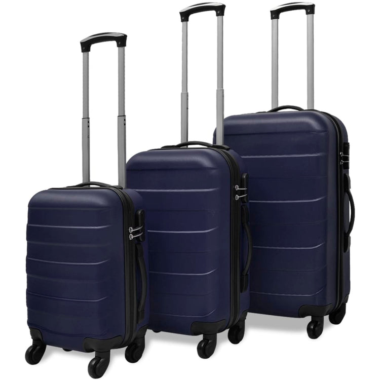 Set Trolley Rigidi 3 pz Blu 45,5/55/66 cm cod mxl 48434