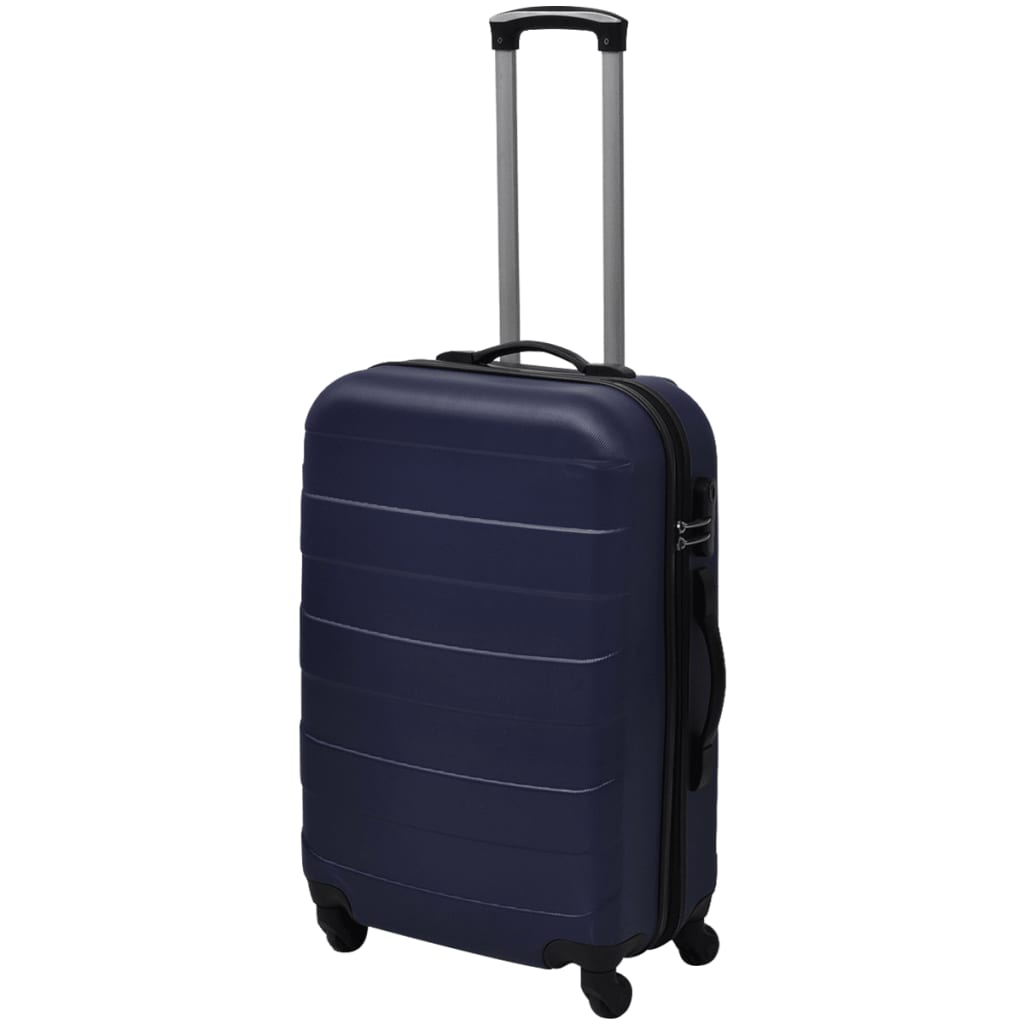 Set Trolley Rigidi 3 pz Blu 45,5/55/66 cm cod mxl 48434