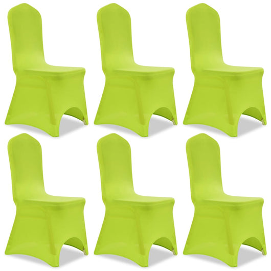 Fodera Elastica per Sedie 6 pz Verde cod mxl 43123