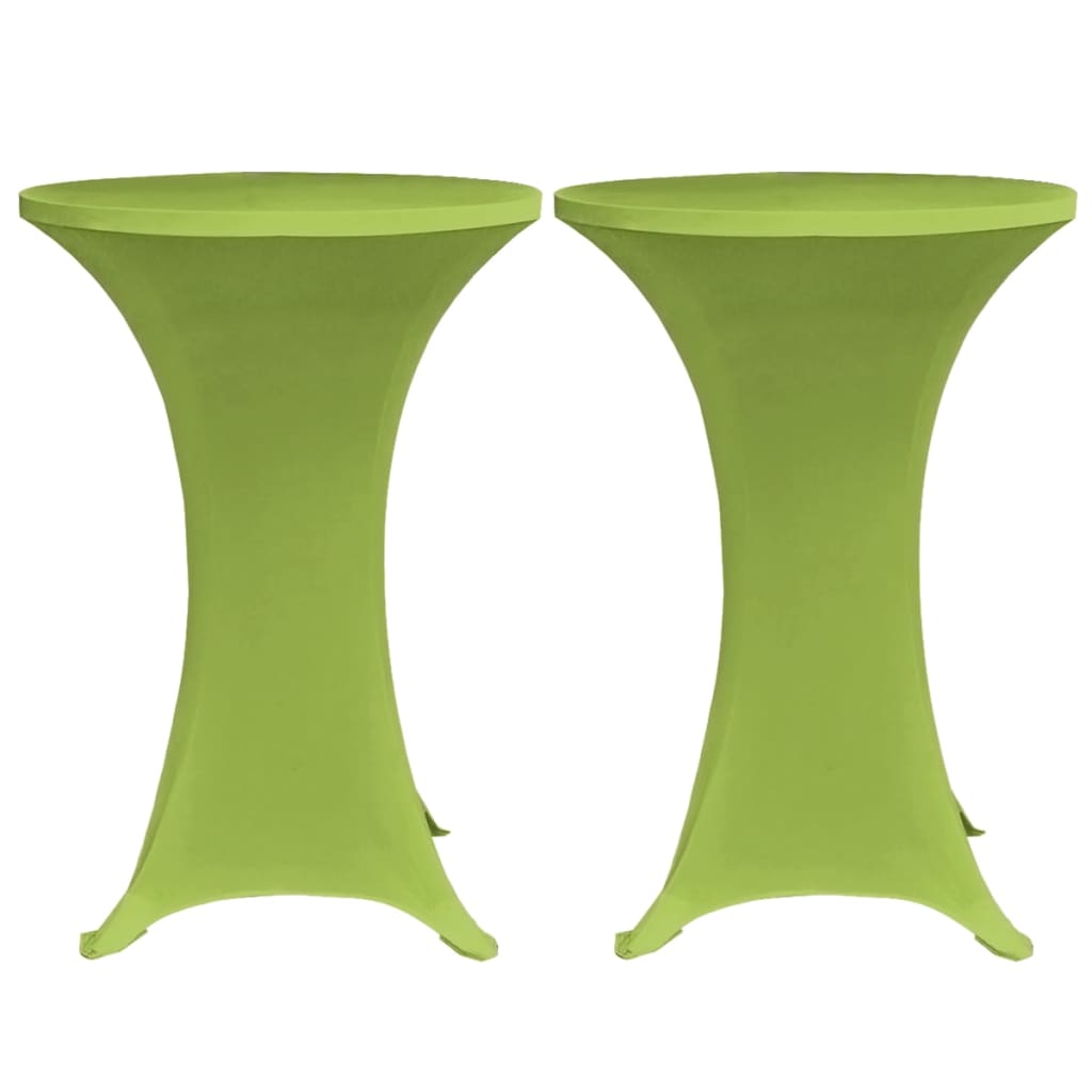 Copritavoli Elastico 2 pz 60 cm Verde cod mxl 64244