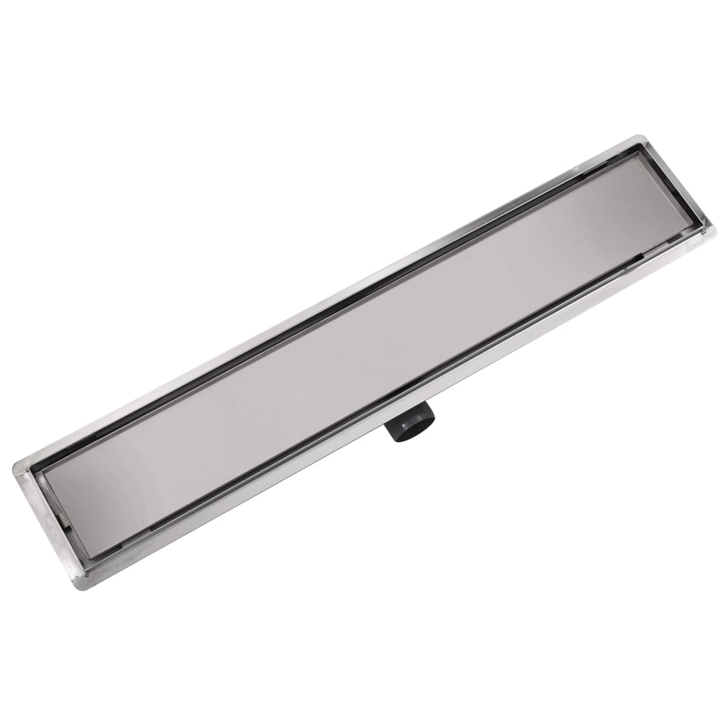 Canaletta di Drenaggio per Doccia 730x140 mm Acciaio Inox cod mxl 44607