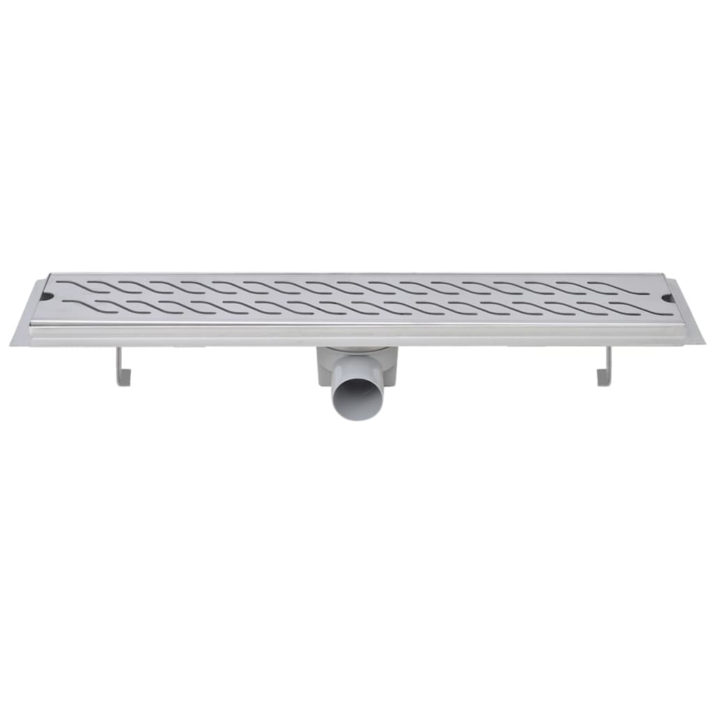 Canaletta di Drenaggio Lineare Doccia 630x140 mm Acciaio Inox cod mxl 40267