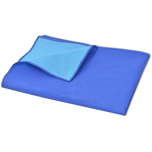 Coperta da Picnic Blu e Celeste 100x150 cm  cod mxl 58290