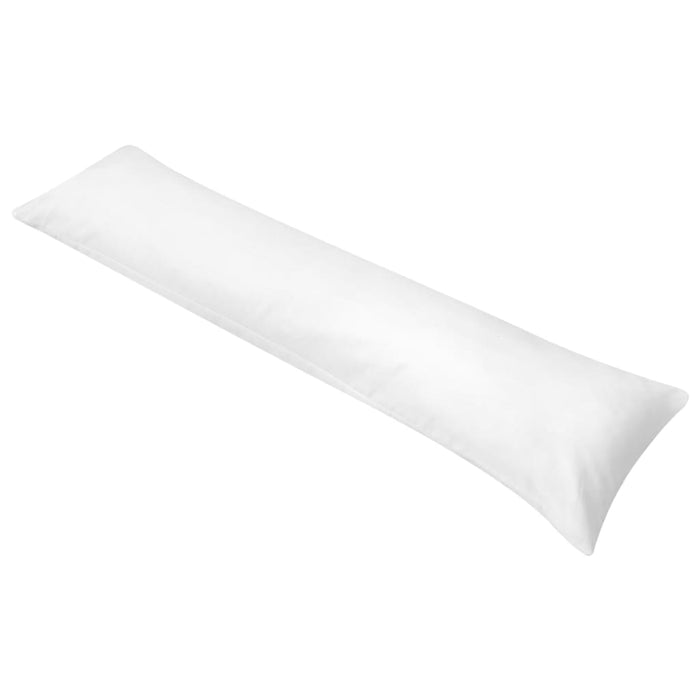 Cuscino Lungo con Traversina Laterale 40x145 cm Bianco 131582